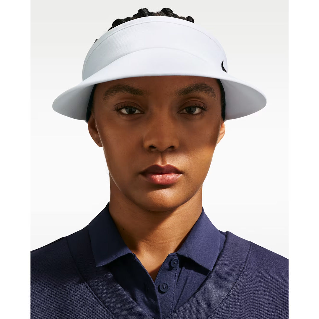 Nike Ace Wide Brim Visor - White