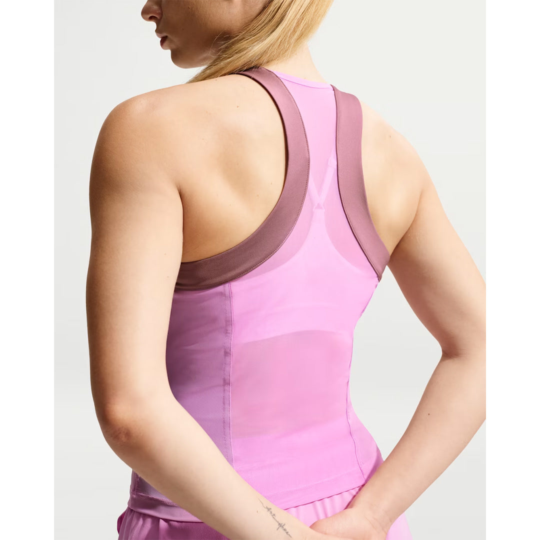 Nike Women's Slam RG Tank - Light Magenta/Tattoo