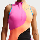 Nike Women's Slam OZ Dress - Laser Fuchsia/Atomic Orange