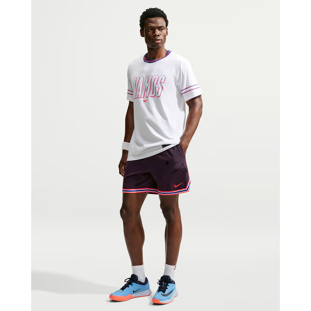 Nike Men's Slam New York Short - Burgundy Ash