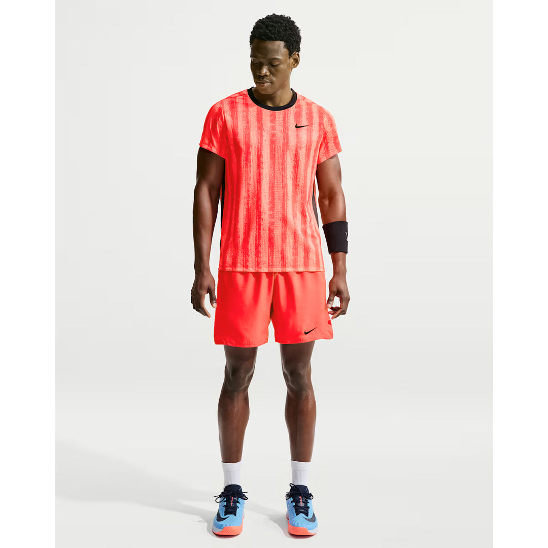 Nike Men's Victory Print Tee - Bright Crimson
