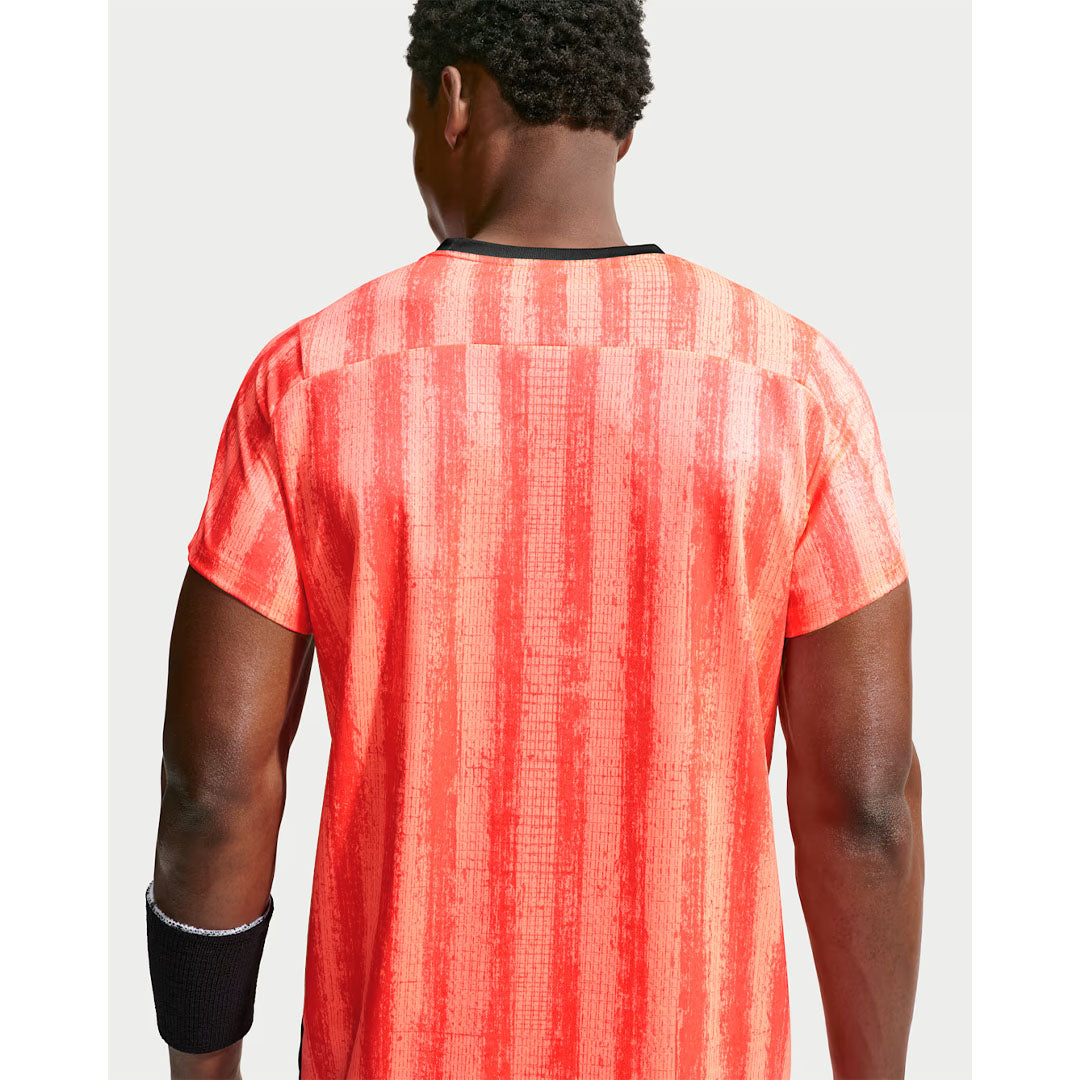 Nike Men's Victory Print Tee - Bright Crimson