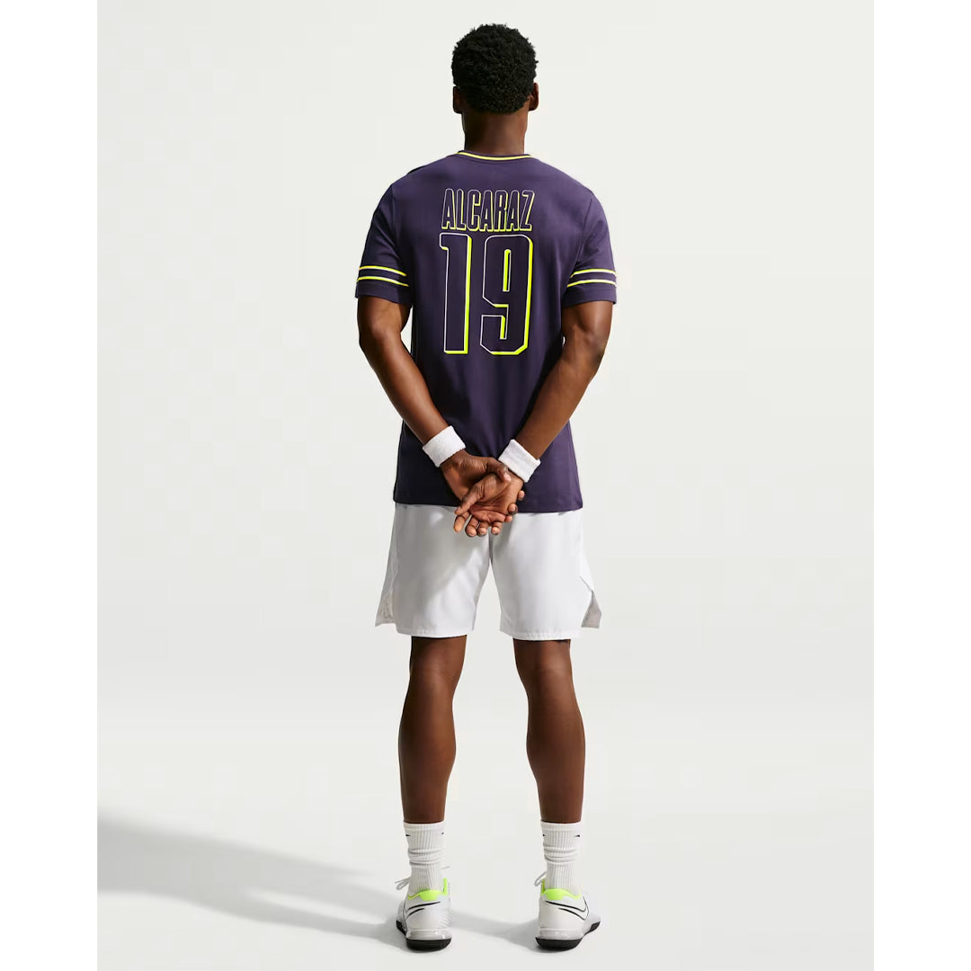 Nike Men's Slam US Open Carlos Alcaraz Tee - Purple Dynasty