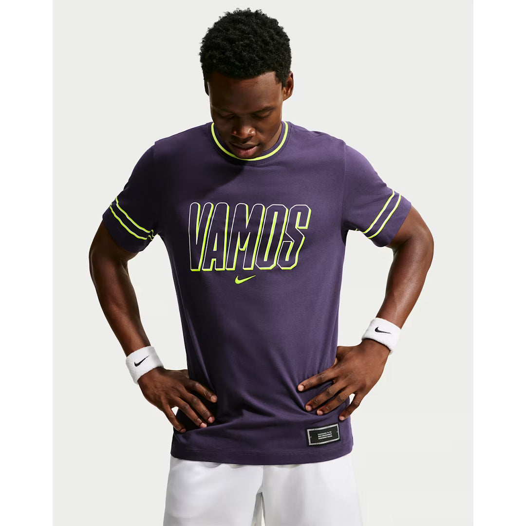 Nike Men's Slam US Open Carlos Alcaraz Tee - Purple Dynasty