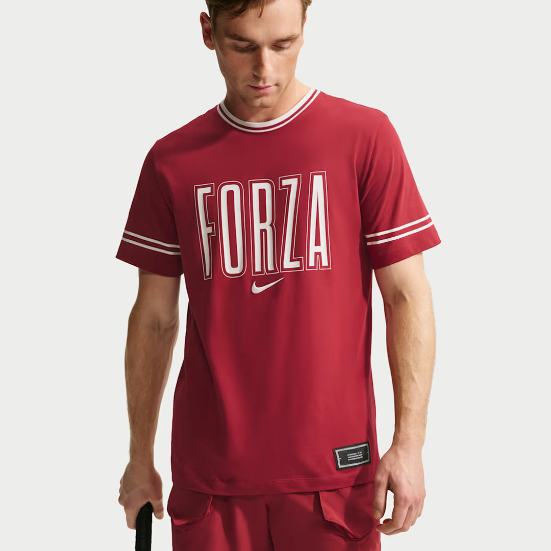 Nike Men's Slam US Open Jannik Tee - Team Red