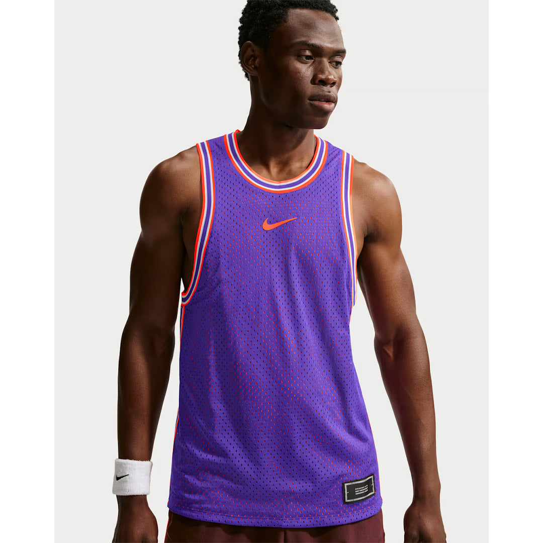 Nike Men's Slam New York U1 Tank - Dark Concord/Bright Crimson