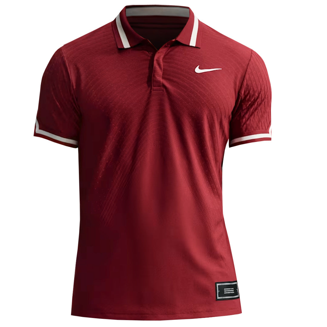Nike Men's Slam New York U2 Polo - Team Red/Ivory