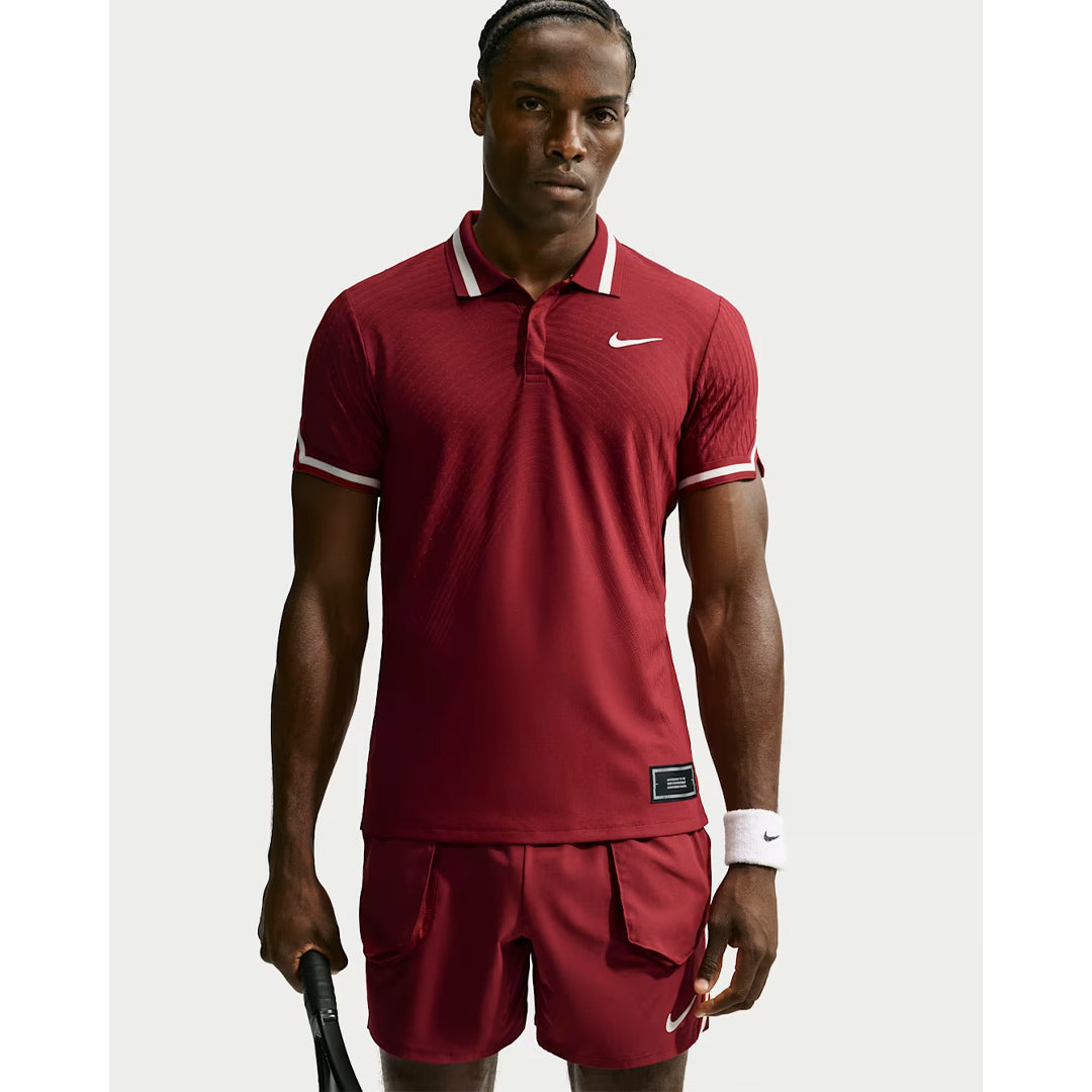 Nike Men's Slam New York U2 Polo - Team Red/Ivory