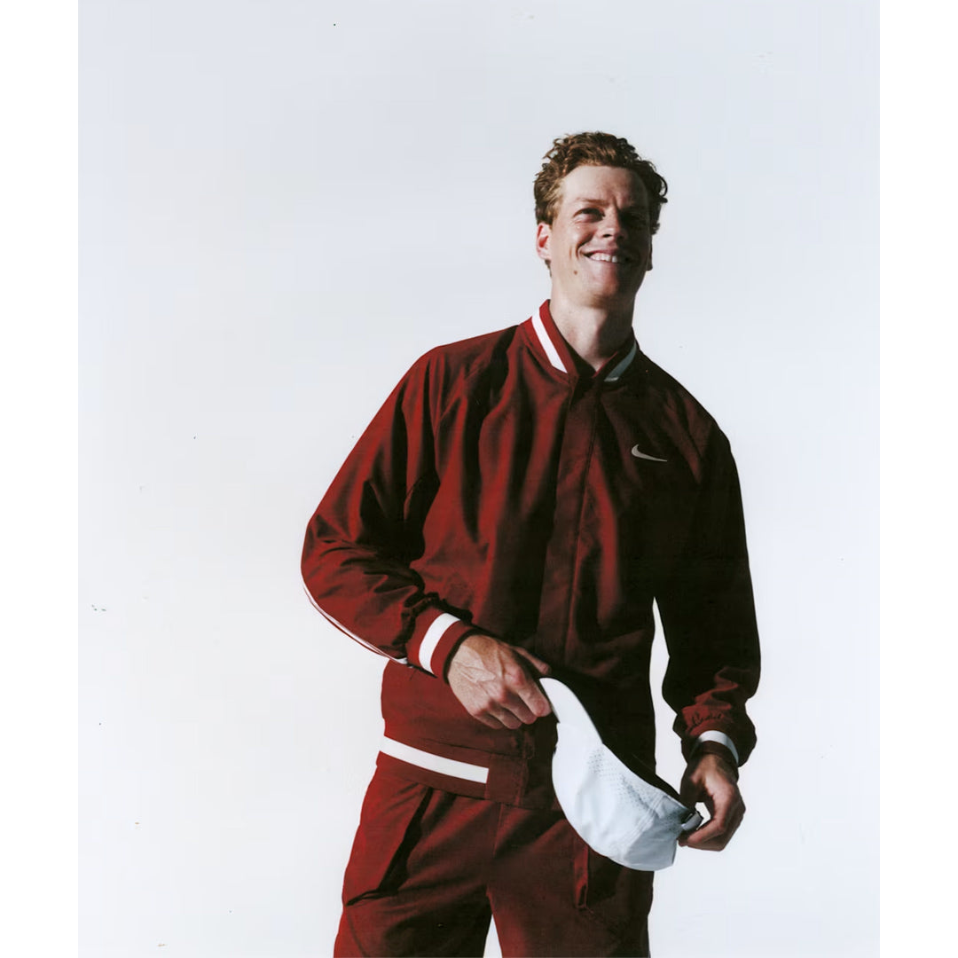 Nike Men's Slam New York Jacket - Team Red/Pale Ivory