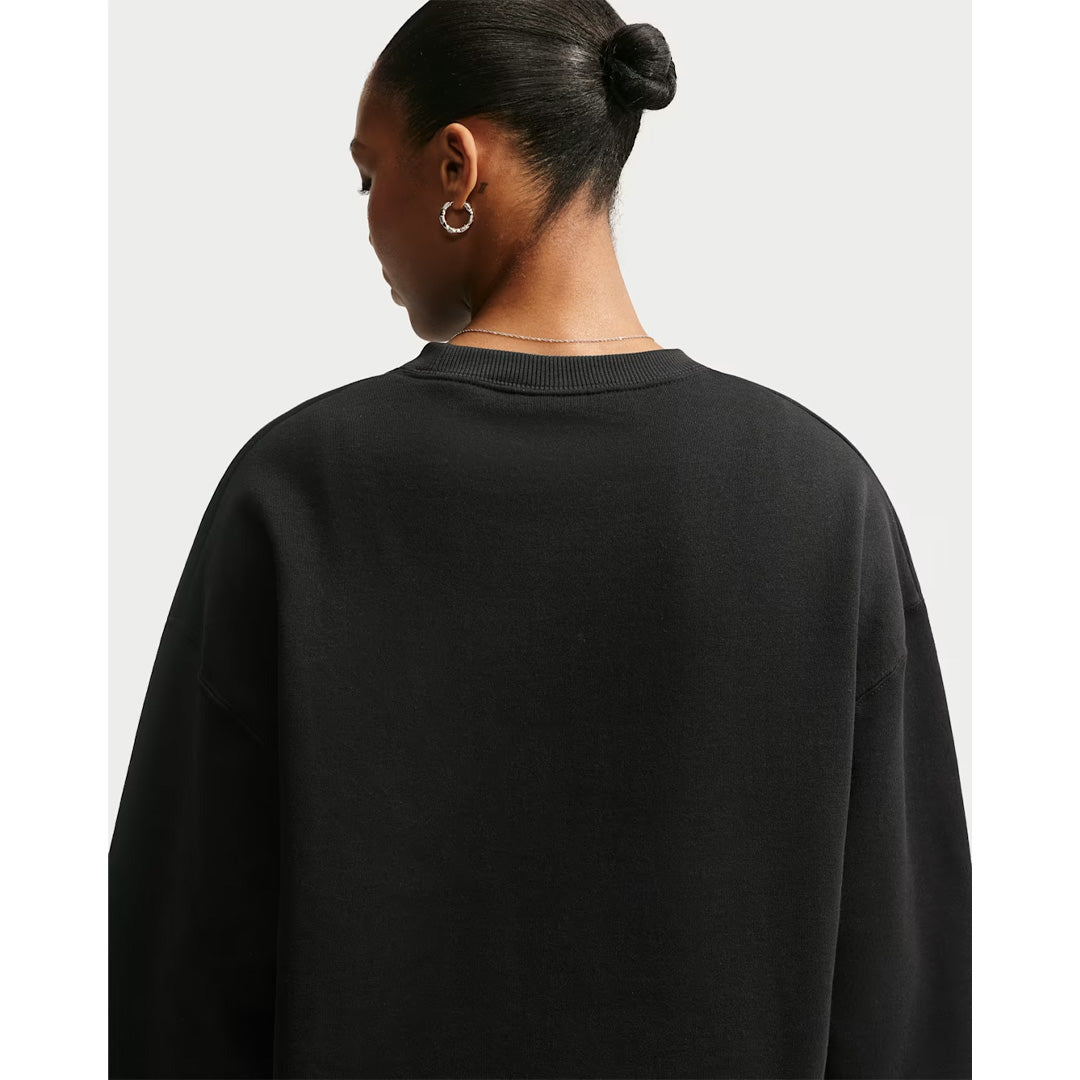 Nike Women's Court Studio Fleece Crew - Black