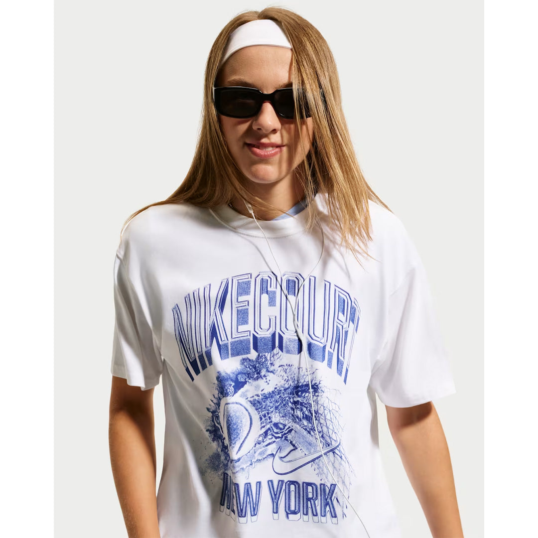 Nike Women's Slam US Open Tee - White