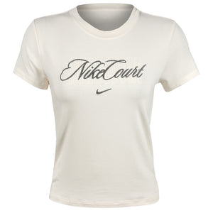 Nike Women's Court Heritage Tee - Chalk