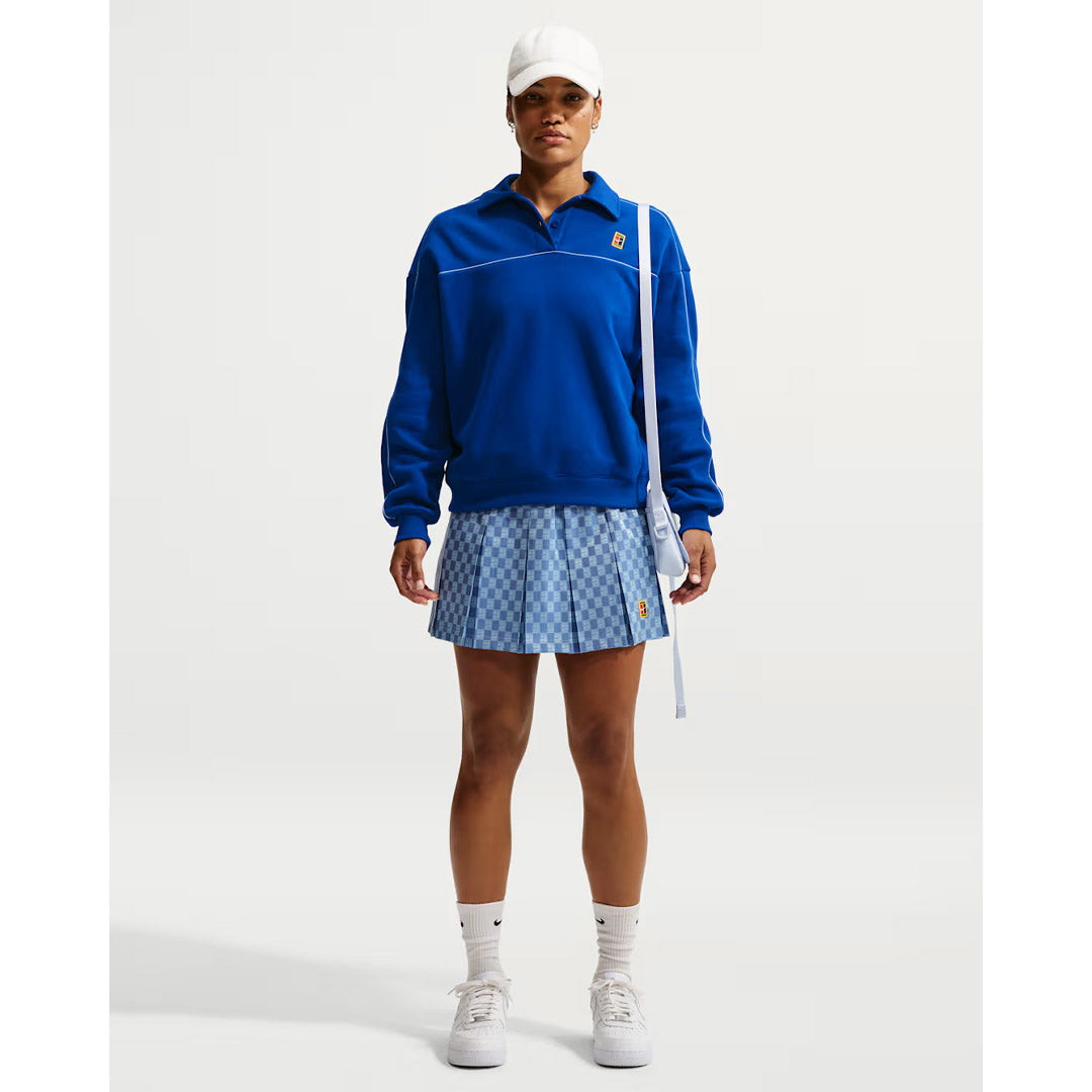 Nike Women's Court Longsleeve Fleece - Old Royal