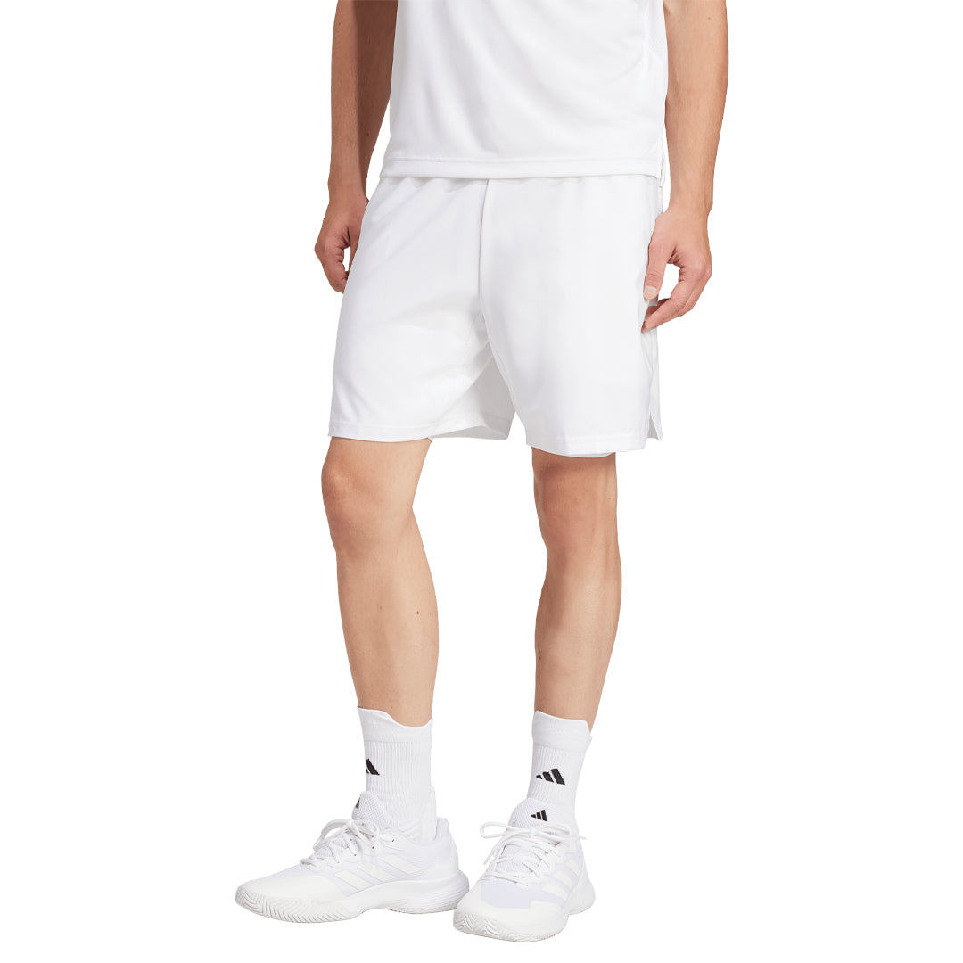 adidas Men's Club 2 In 1 Short - White