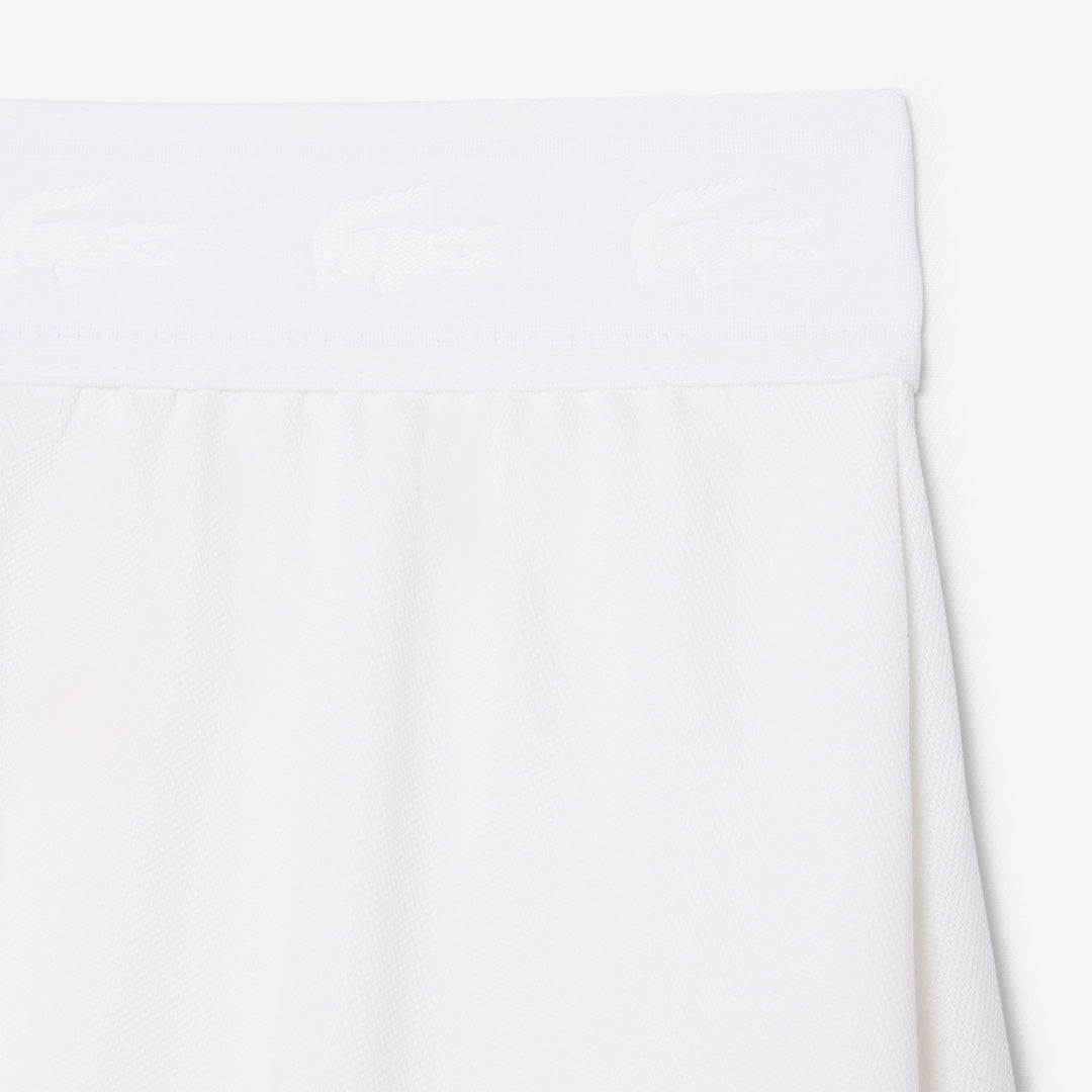 Lacoste Women's Ultra Dry Stretch Pique Skort - White