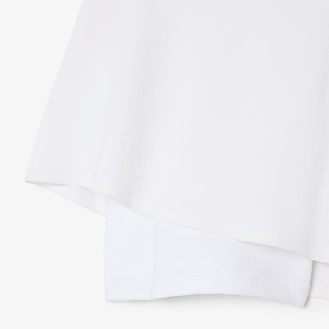 Lacoste Women's Ultra Dry Stretch Pique Skort - White