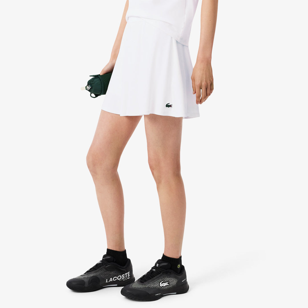 Lacoste Women's Ultra Dry Stretch Pique Skort - White
