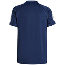 adidas Boys Club 3 Stripe Tee - Dark Blue