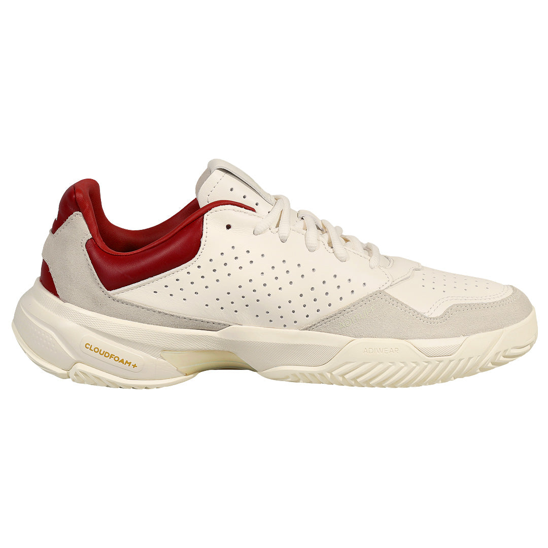 adidas Men's CourtJam Control 3 - Premium - Chalk White/Team Victory Red