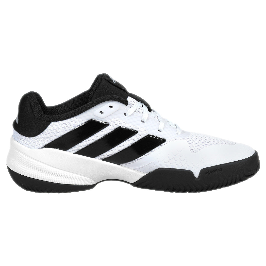 adidas Junior Barricade K - White/Grey Two