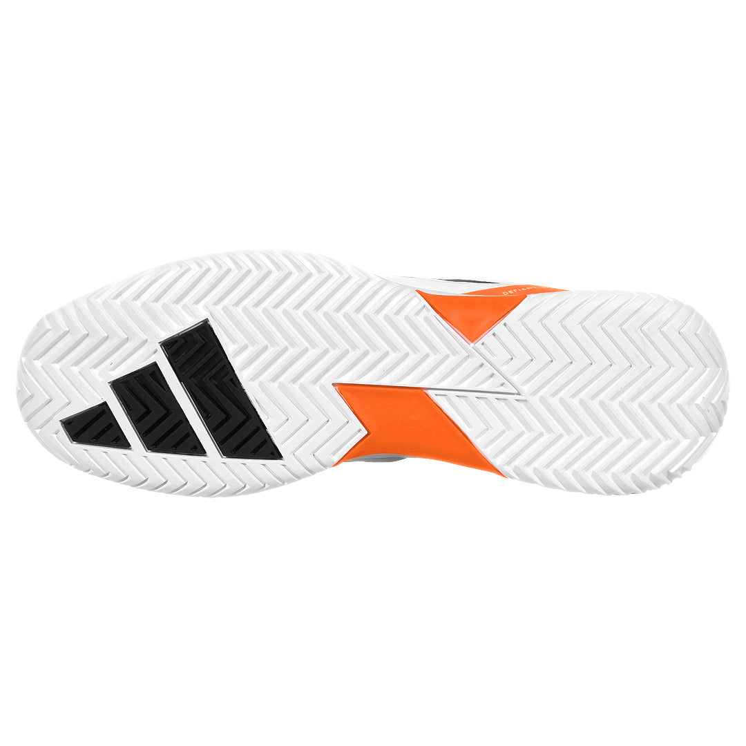 adidas Men's Defiant Speed 2 - Cloud White/Lucid Orange