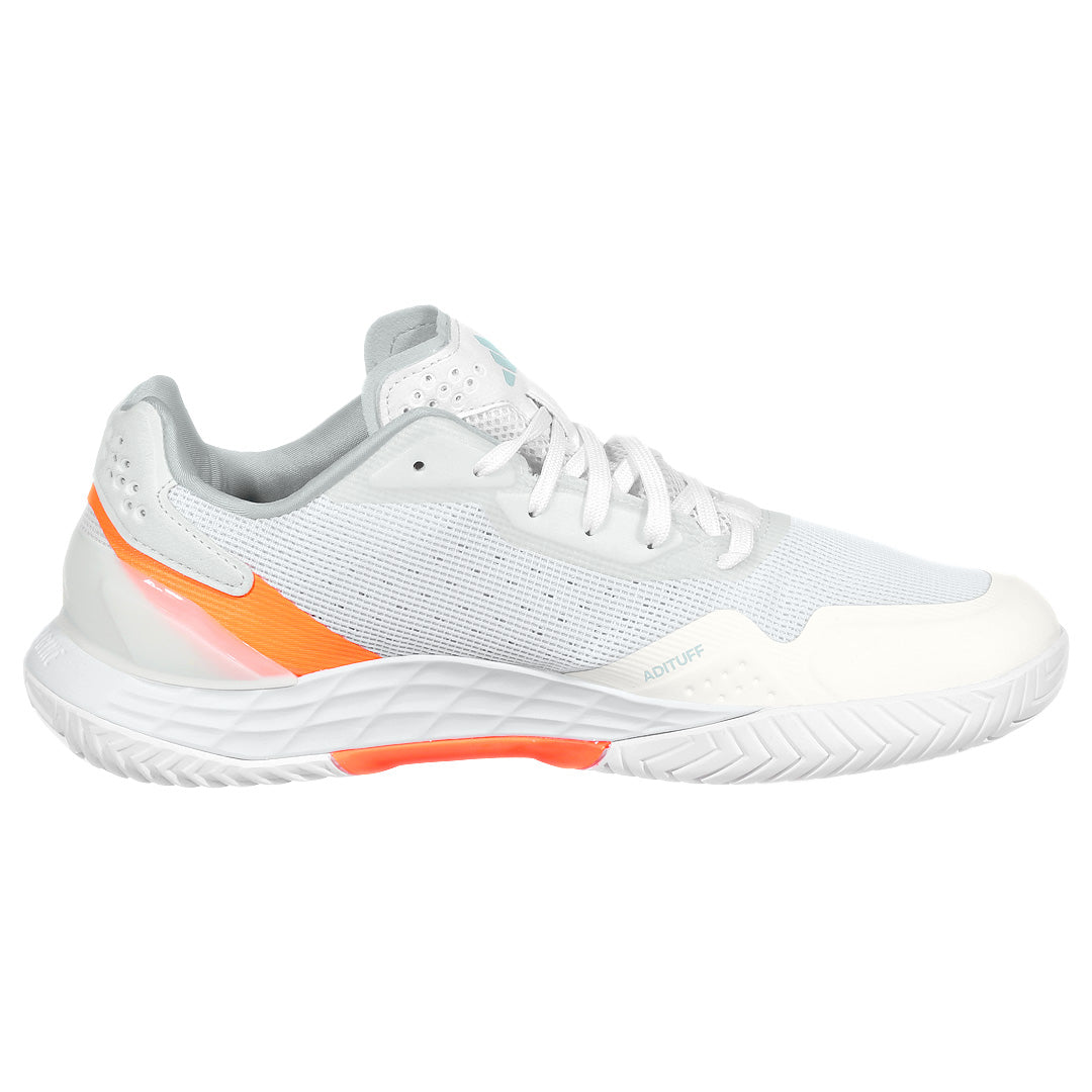 adidas Women's Defiant Speed 2 - Cloud White/Beam Orange