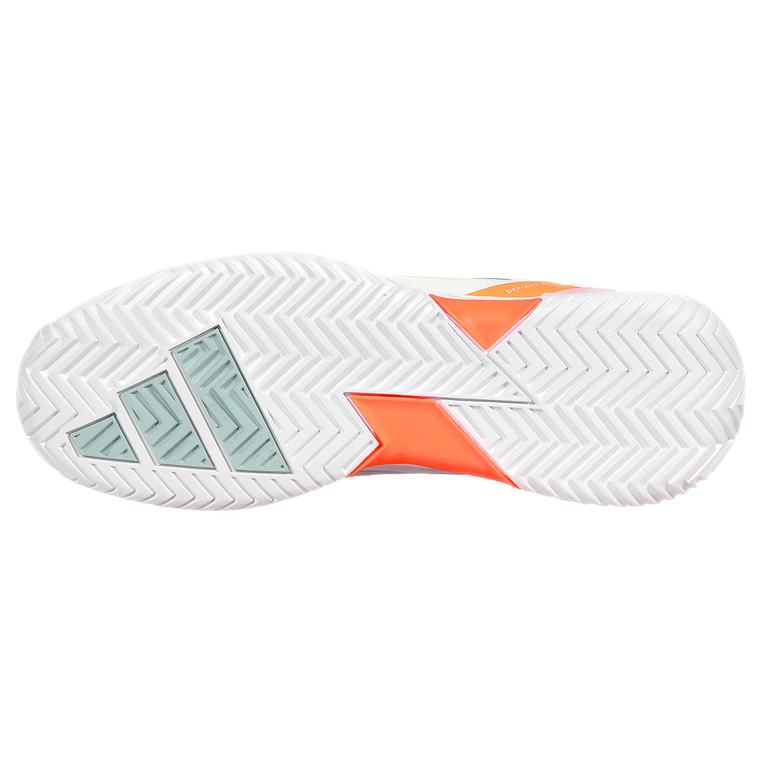 adidas Women's Defiant Speed 2 - Cloud White/Beam Orange