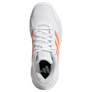 adidas Women's CourtJam Control 3 - Cloud White/Beam Orange