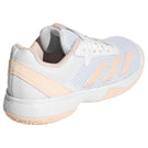 adidas Junior Courtflash K - White/Wonder Quartz