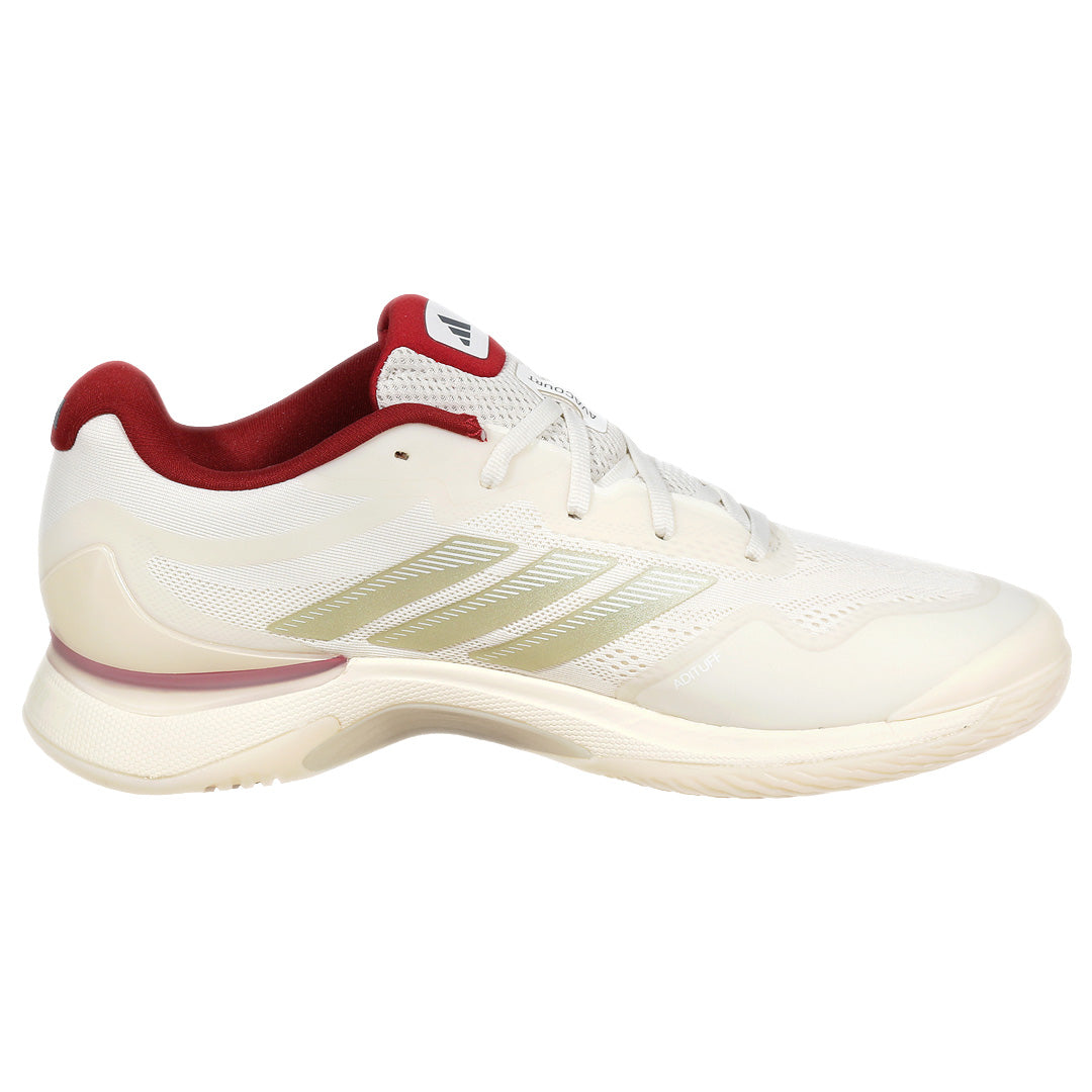 adidas Women's Avacourt 3 - Chalk White/Team Victory Red