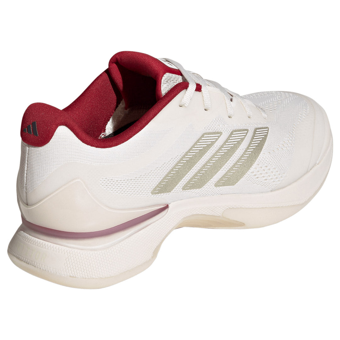 adidas Women's Avacourt 3 - Chalk White/Team Victory Red