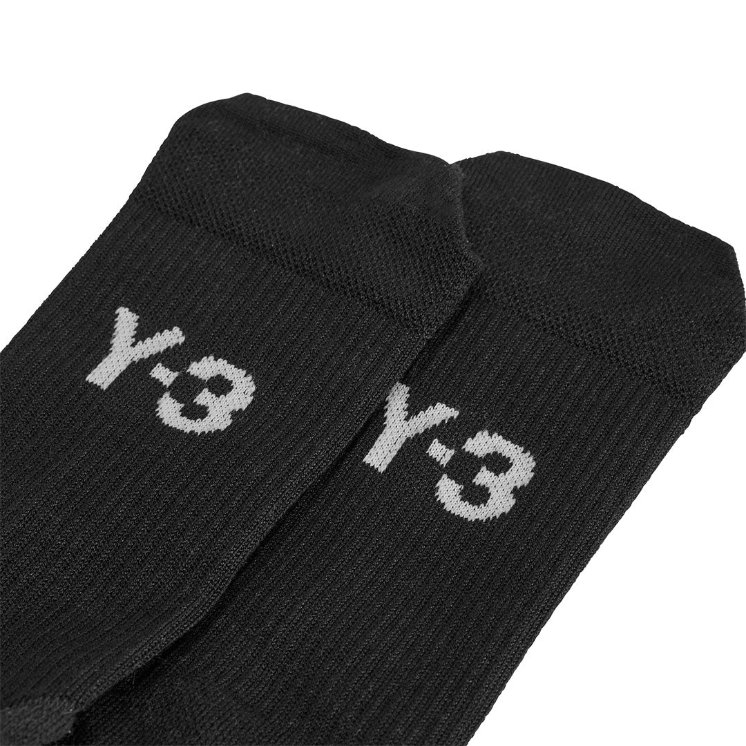adidas Y-3 Crew 1 Pack Socks - Black