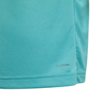 adidas Boys Club 3 Stripe Tee - Power Teal