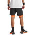 adidas Men's Club 2-In-1 Short - Black/Orange