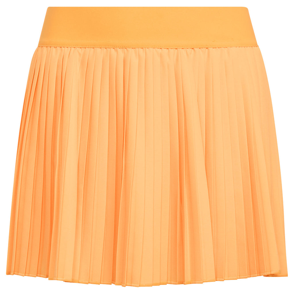 adidas Girls Club Pleated Skort - Ice Tangerine