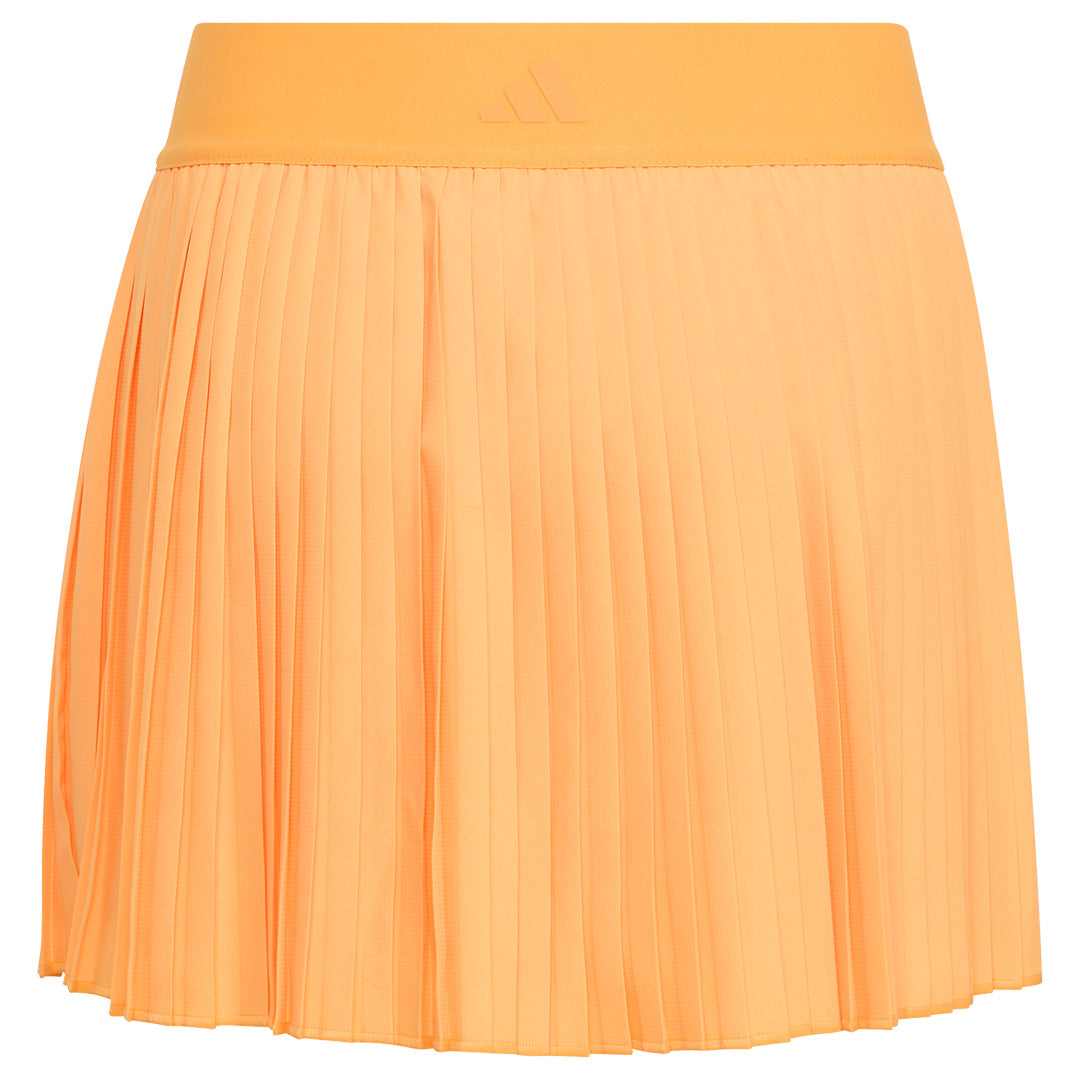 adidas Girls Club Pleated Skort - Ice Tangerine