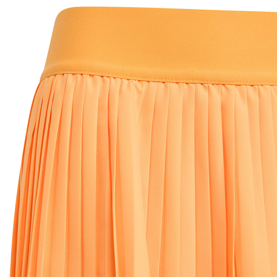 adidas Girls Club Pleated Skort - Ice Tangerine