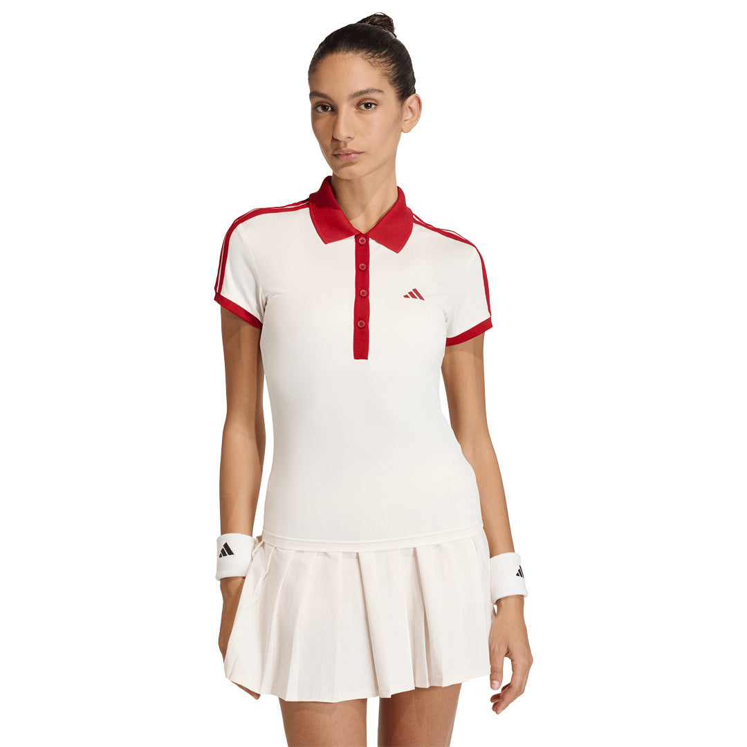 adidas Women's Classics Polo - Chalk White