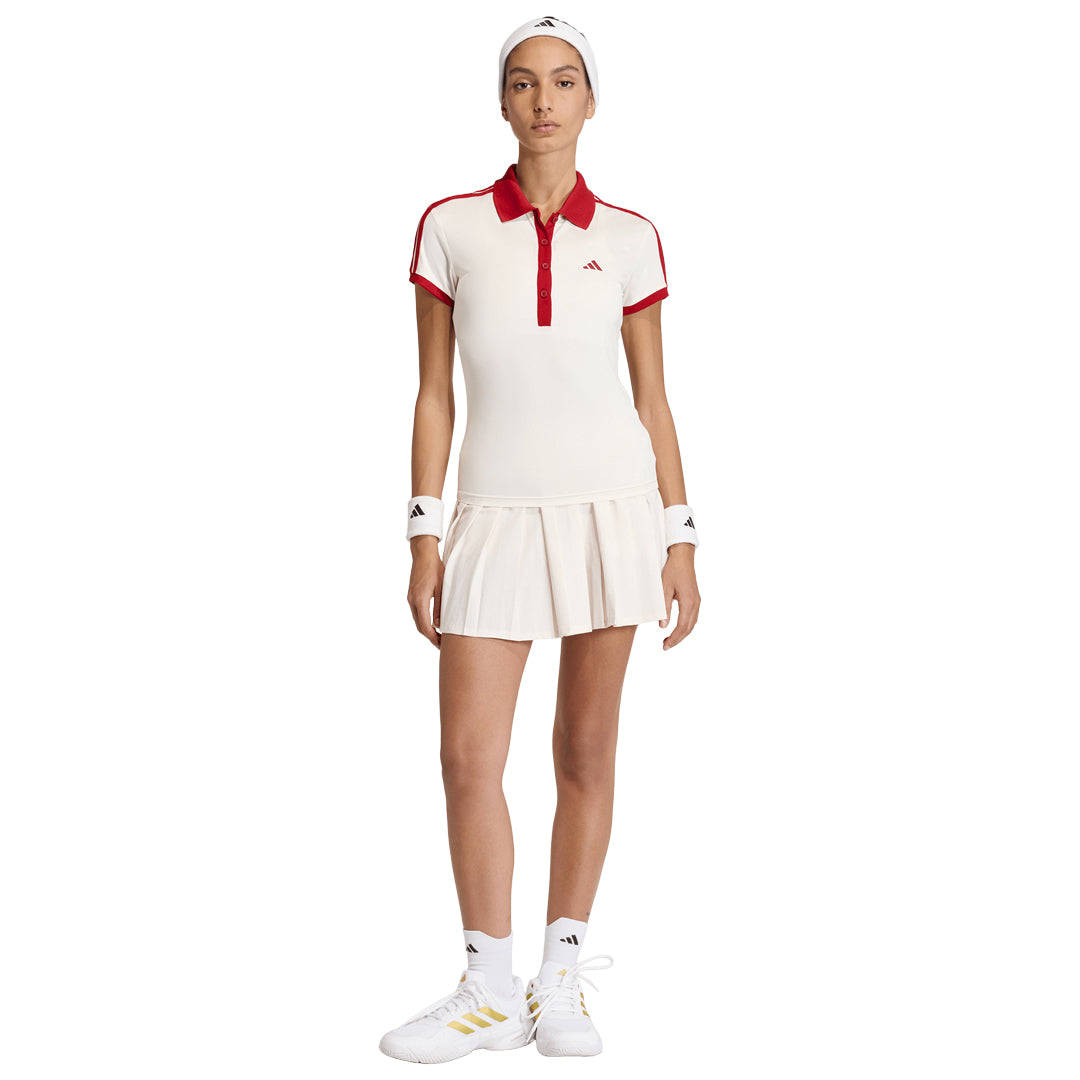 adidas Women's Classics Polo - Chalk White