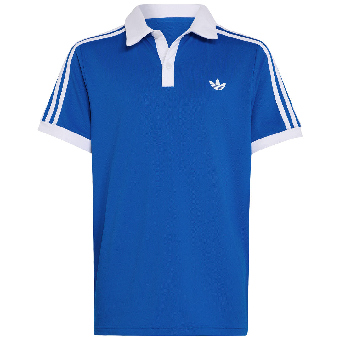 adidas Boys Classics Polo - Bahia Blue