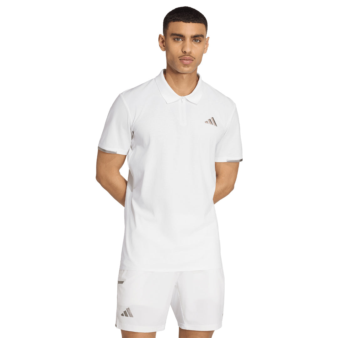 adidas Men's Freelift Pro Polo - White