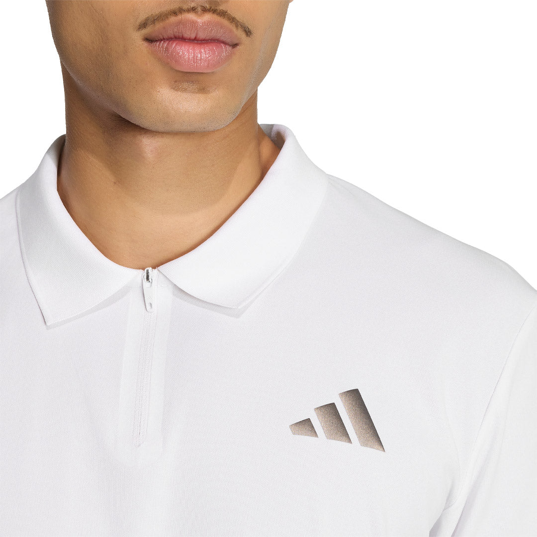 adidas Men's Freelift Pro Polo - White