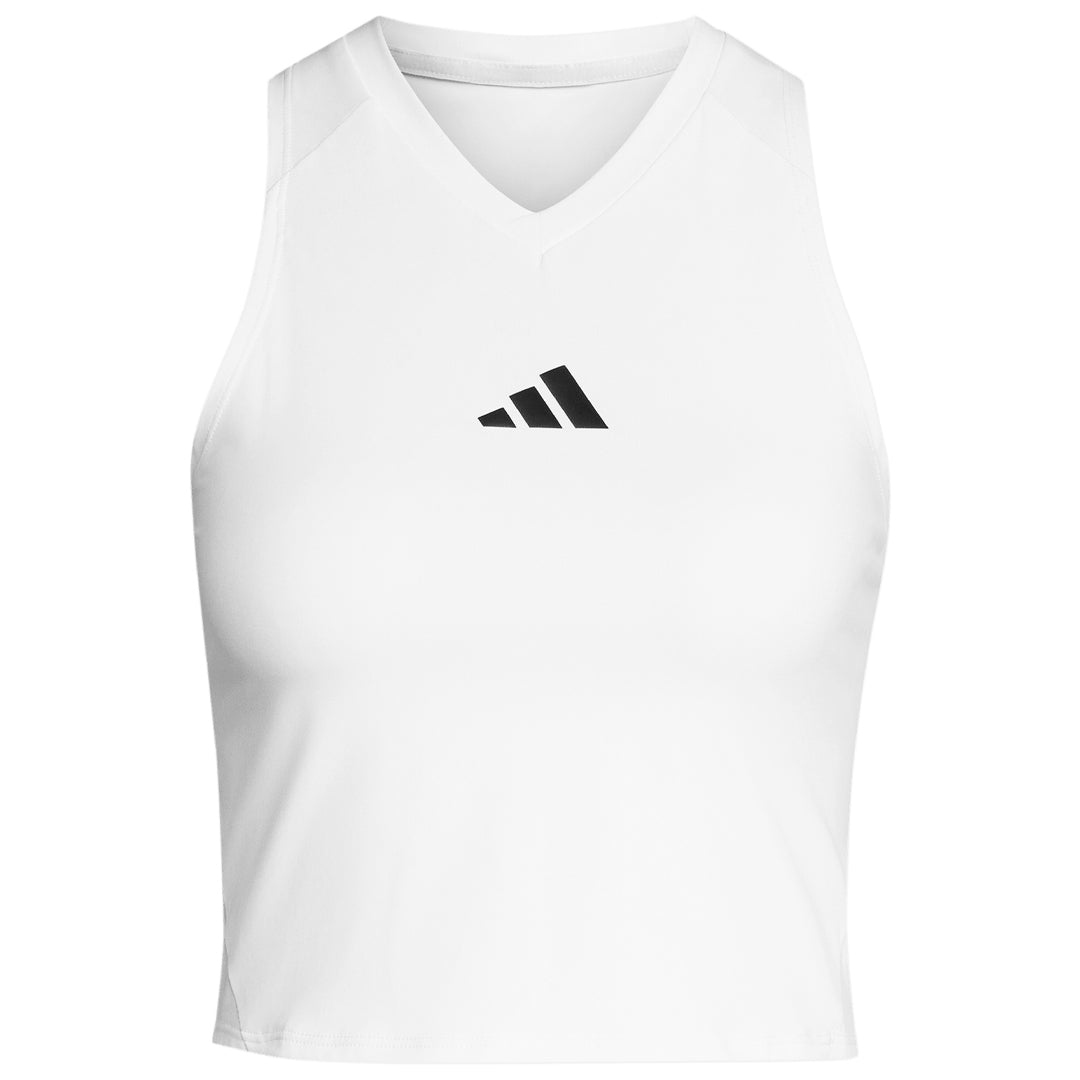 adidas Women's Pro Y-Tank - White