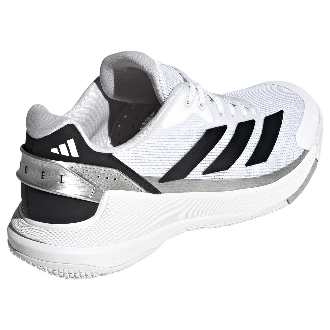 adidas Men's Crazyquick LS - Padel - Cloud White/Core Black