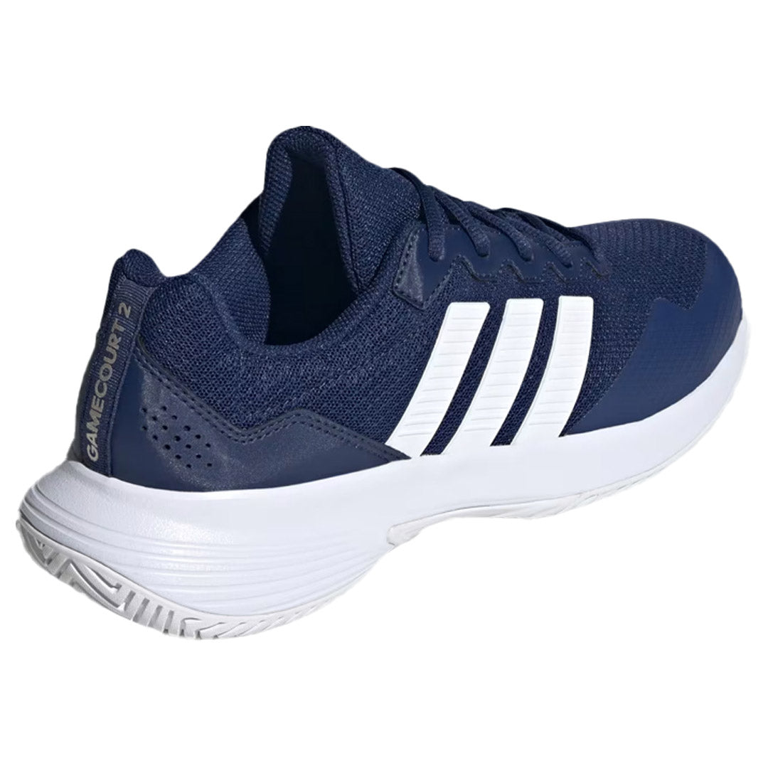 adidas Men's GameCourt 2 - Dark Blue/Cloud White