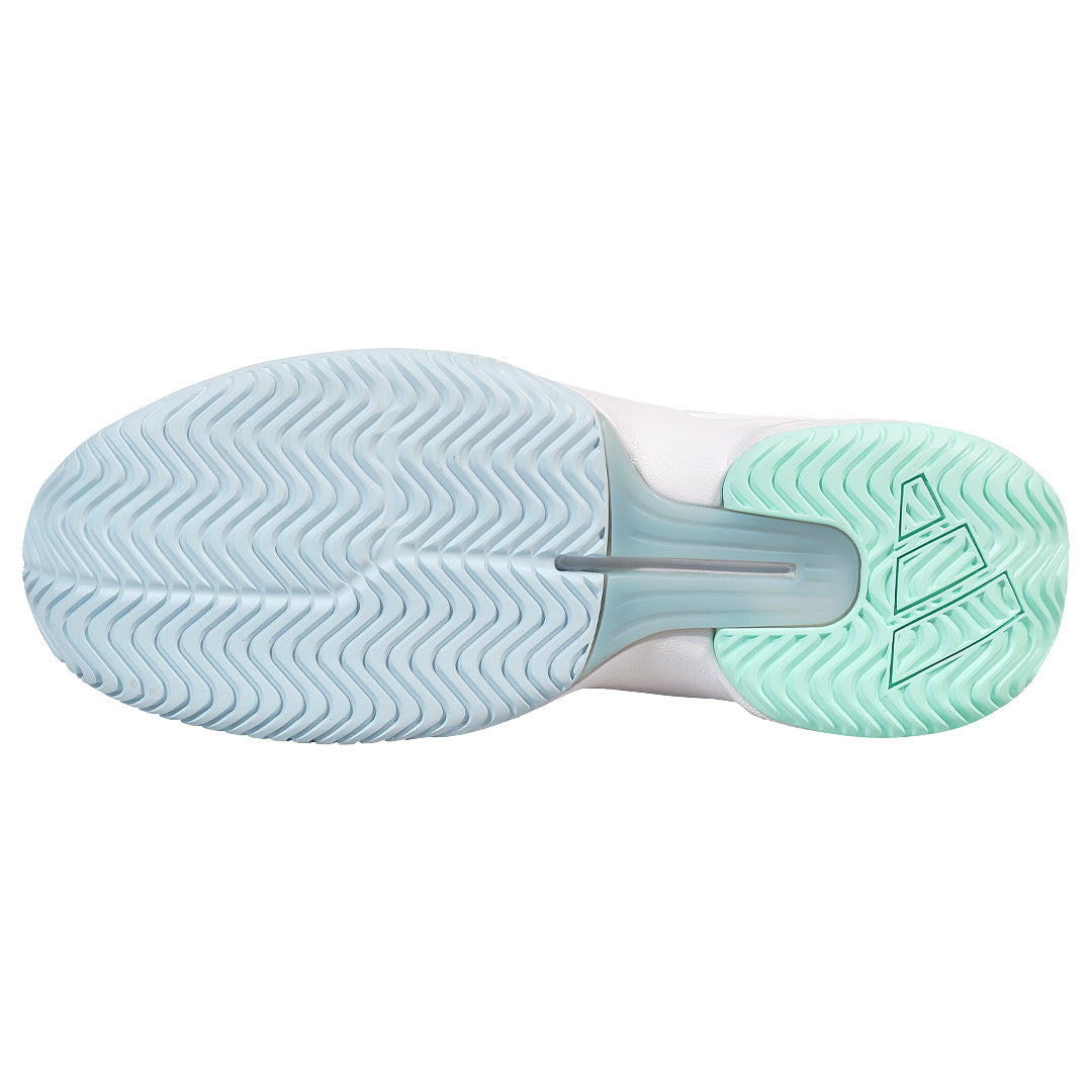 adidas Women's GameCourt 3 - Cloud White/Silver Metallic