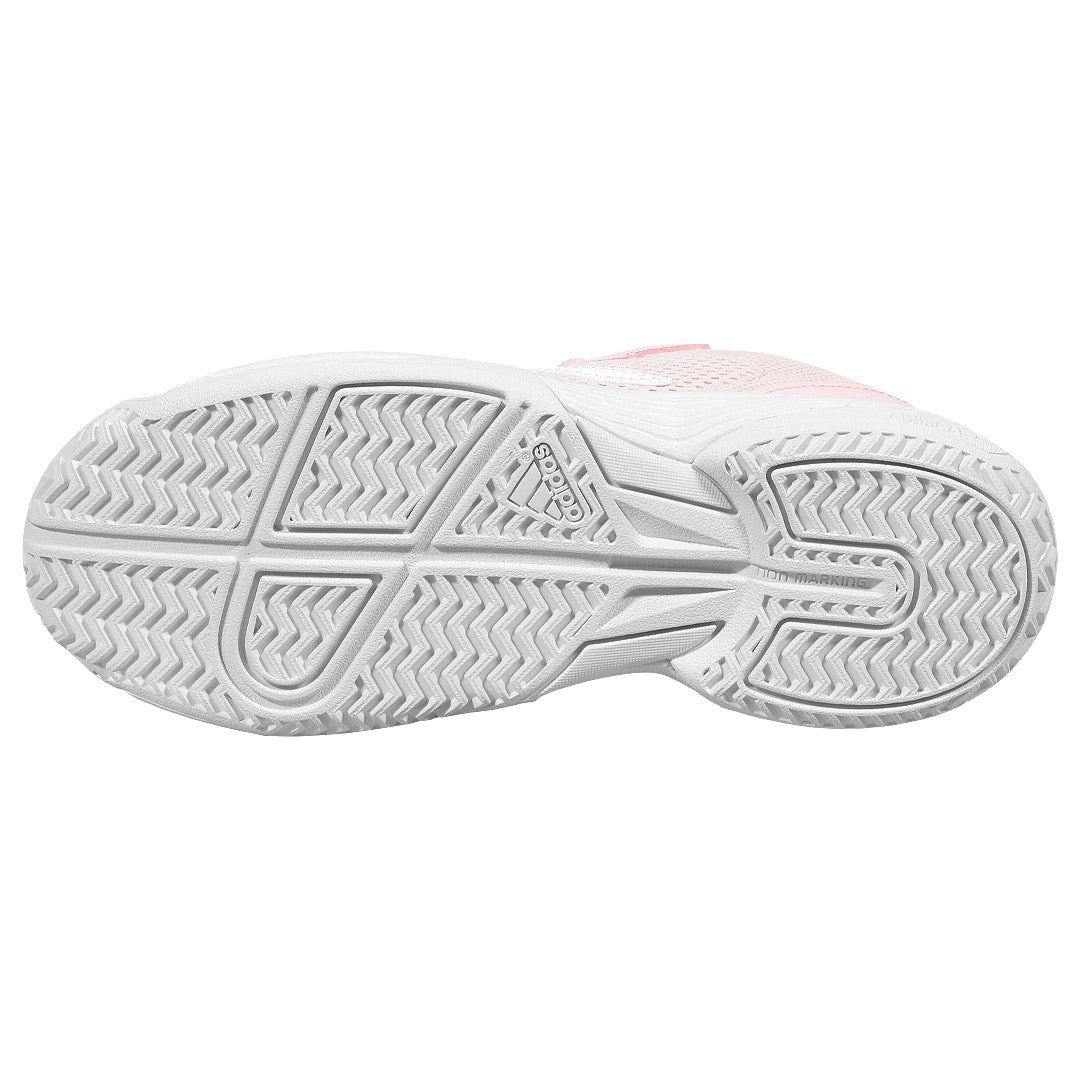 adidas Junior Courtflash K - Distilled Pink/Cloud White