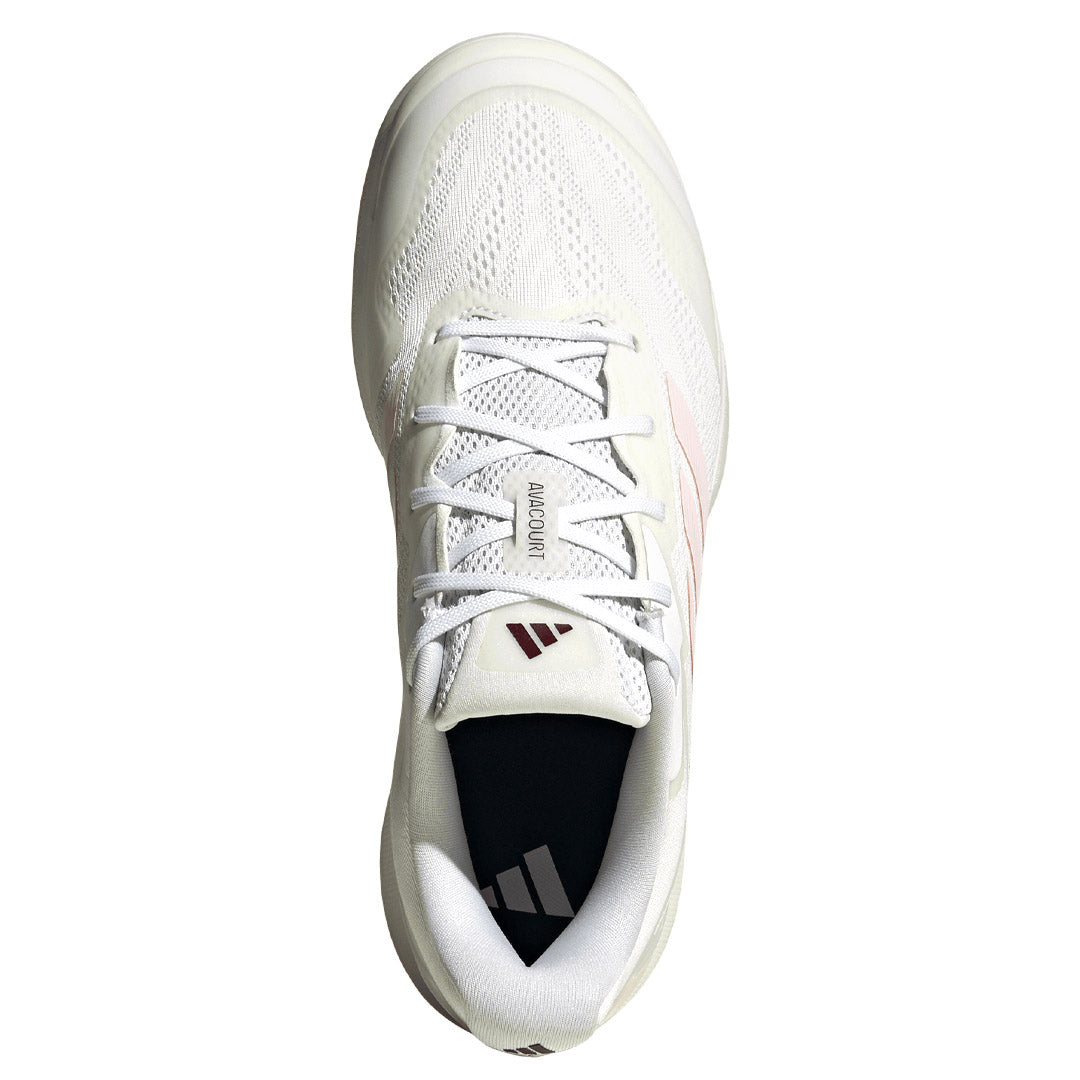 adidas Women's Avacourt 3 - Cloud White/Distilled Pink