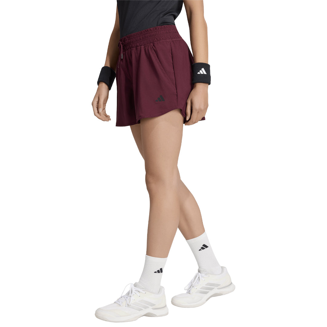 adidas Women's Club Short - Maroon