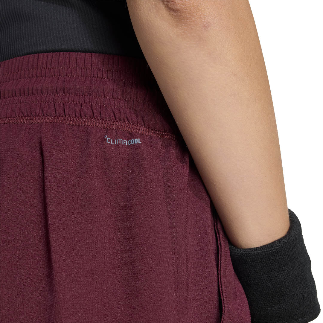 adidas Women's Club Short - Maroon